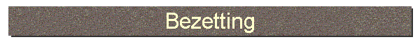 Bezetting